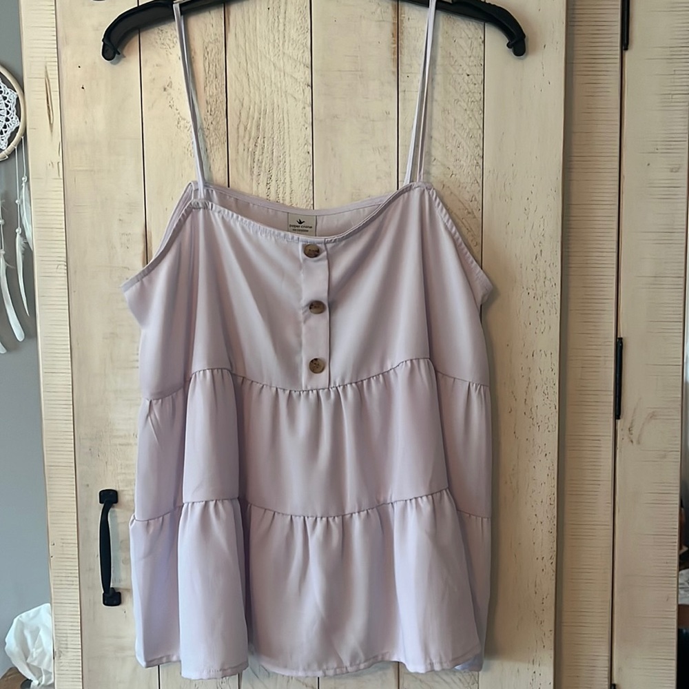 Paper Crane tiered Tank